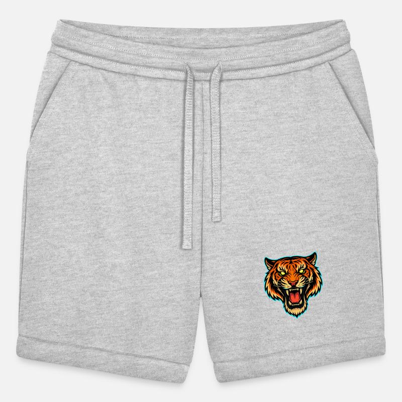 Vibrant Roaring Tiger Illustration