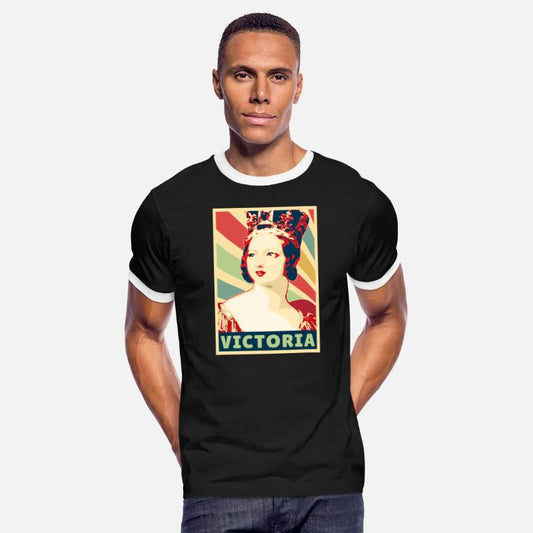 Victoria Queen Of England Vintage Colors