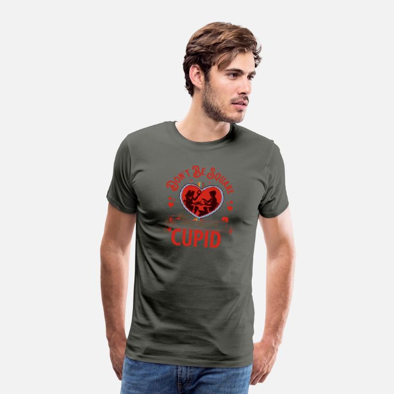 Vintage Dont Be Square Cupid Love Art