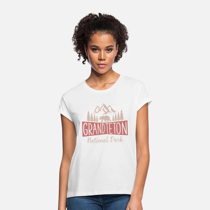 Vintage Grand Teton National Park Us Mountains