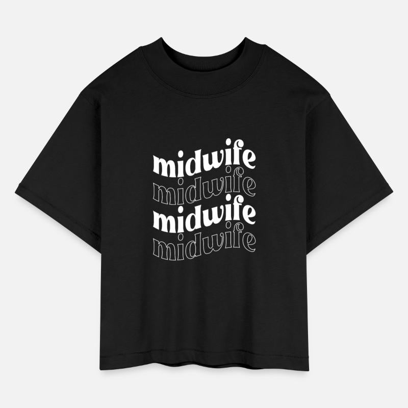 Vintage Labor And Deliver Birth Worker Midwife