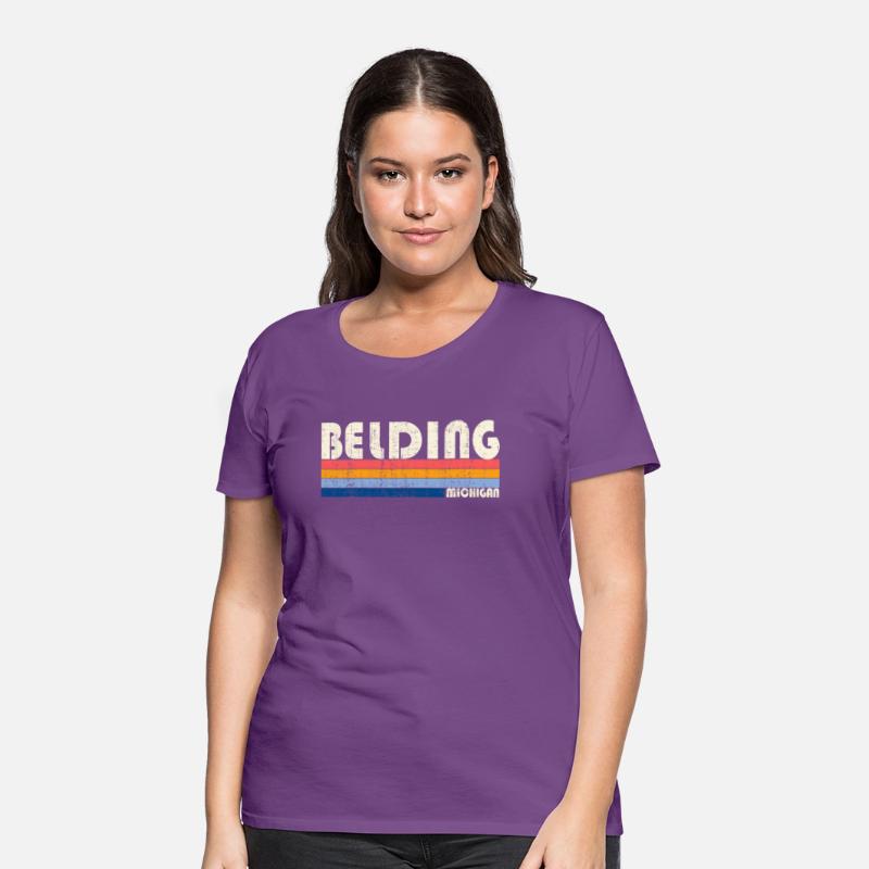 Vintage Retro 70S 80S Style Hometown Of Belding