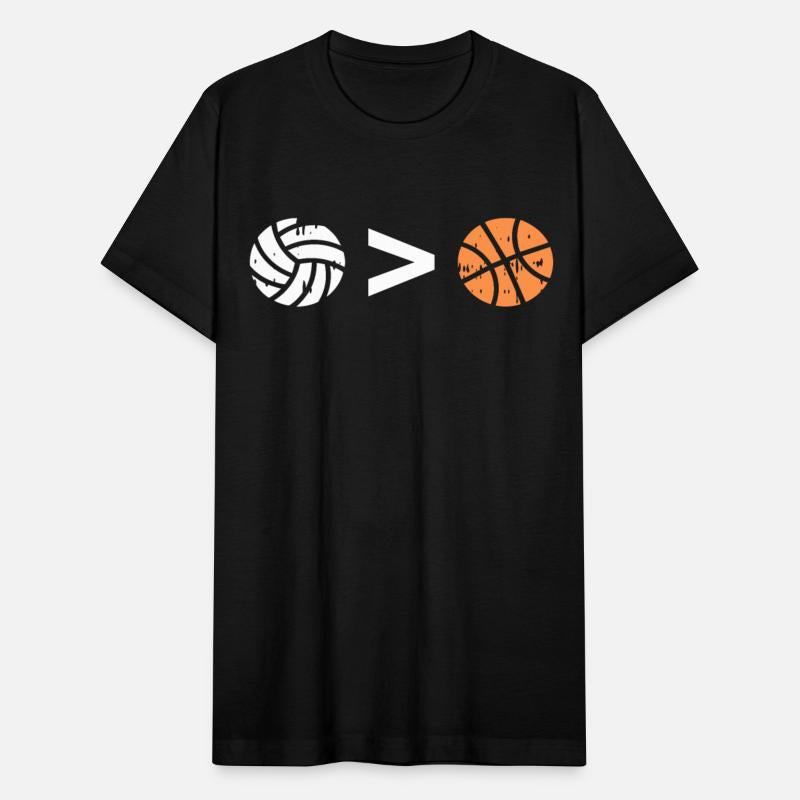 Volleyball > better bigger greater Basketball Gift