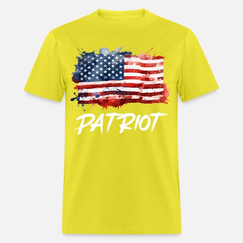 Watercolor American Flag Inspirational Design