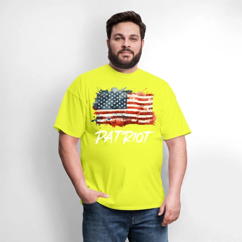 Watercolor American Flag Inspirational Design