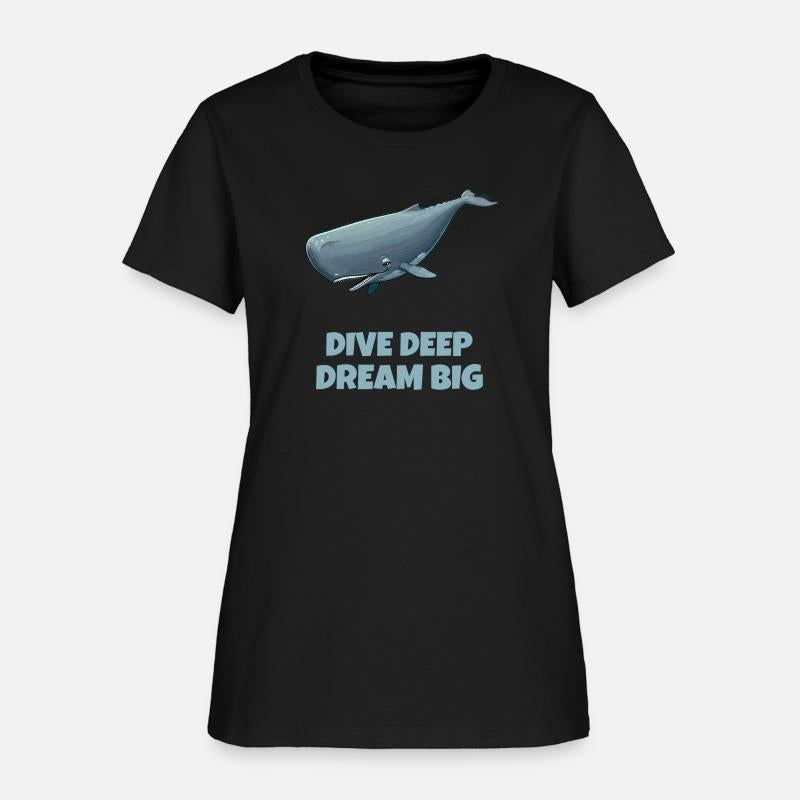 Whale Dive Deep Dream Big