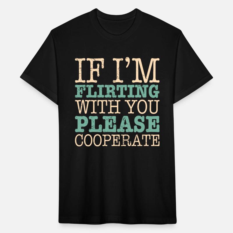 When I flirt please cooperate partner search