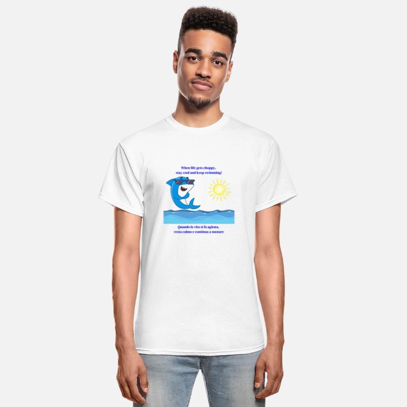 When life gets choppy stay cool and keep swimming