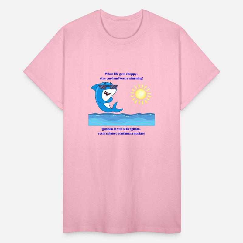 When life gets choppy stay cool and keep swimming