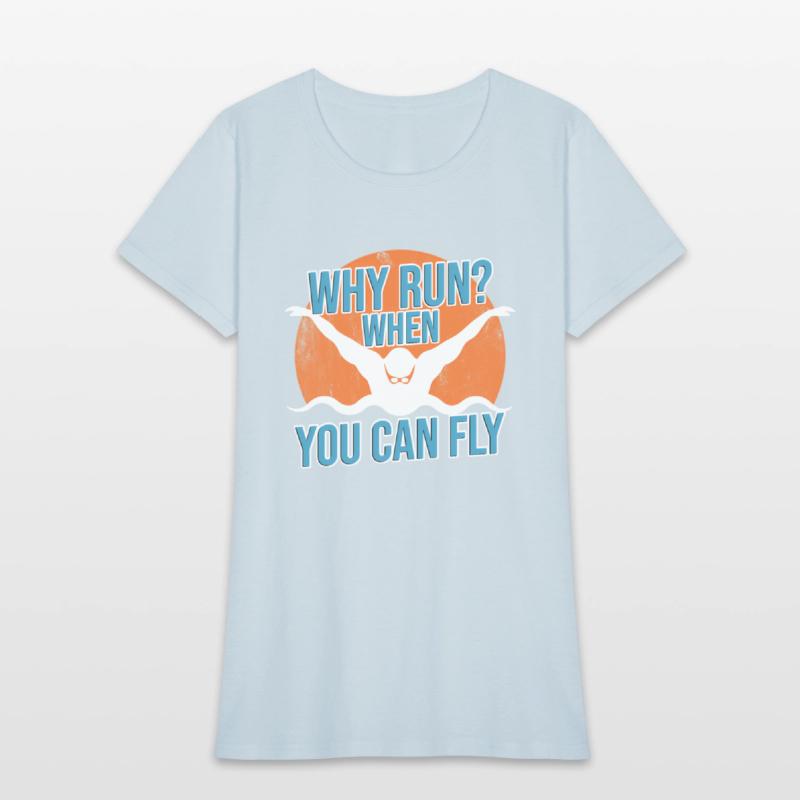 Why Run When You Can Fly For A Swimmer Swim Coach