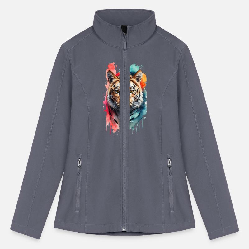 Wild Splendor: Colorful Leopard Face