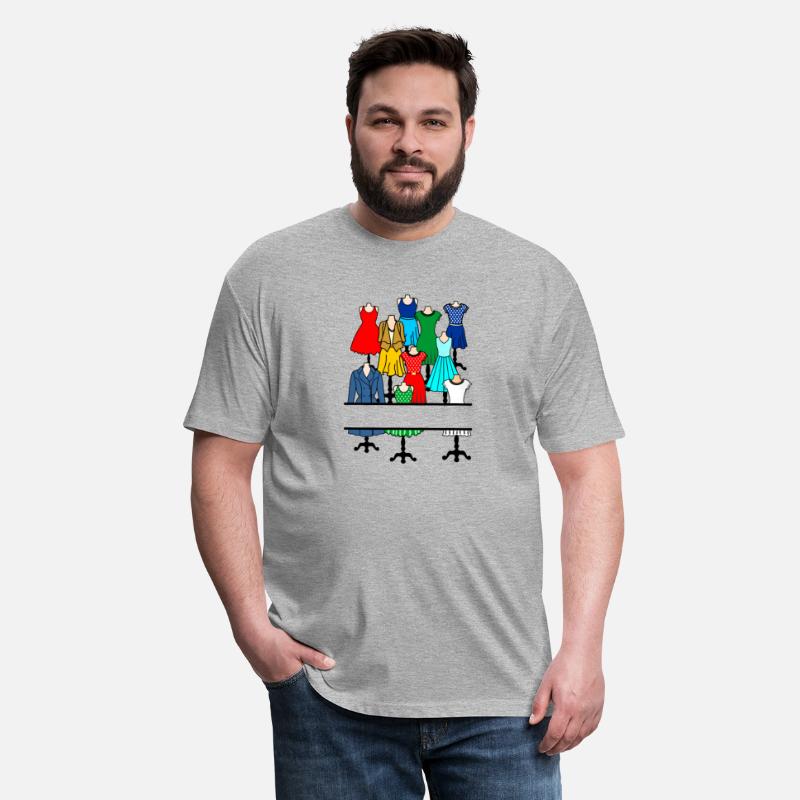 Women's and girls' clothes on mannequin