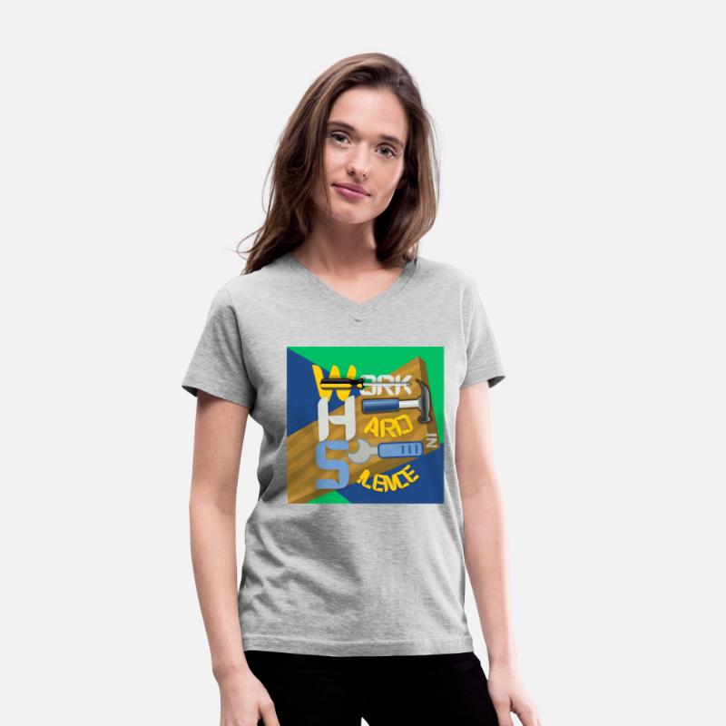 work hard in silence