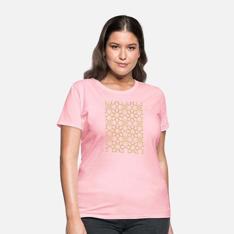 Yellow Gold Geometric T-Shirt