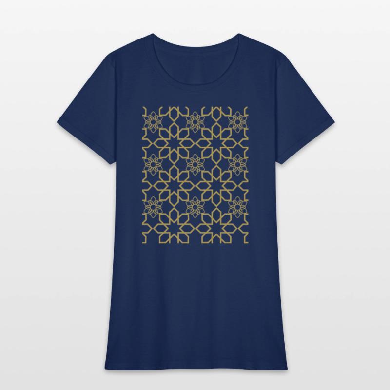 Yellow Gold Geometric T-Shirt