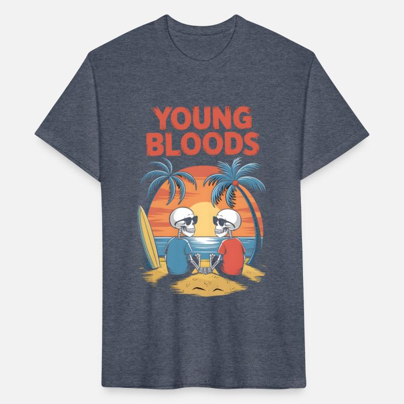 Young Bloods at beach